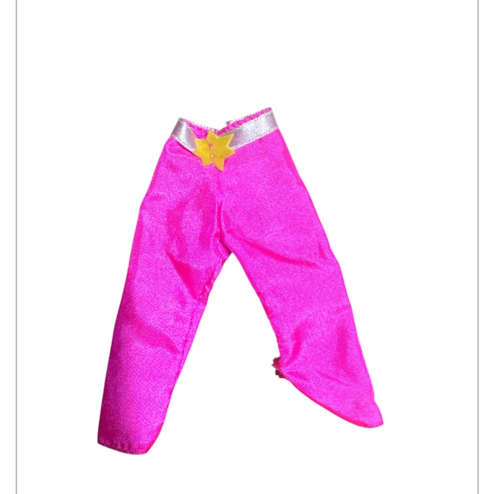 Vintage Barbie Doll Hot Pink Jumpsuit Pants